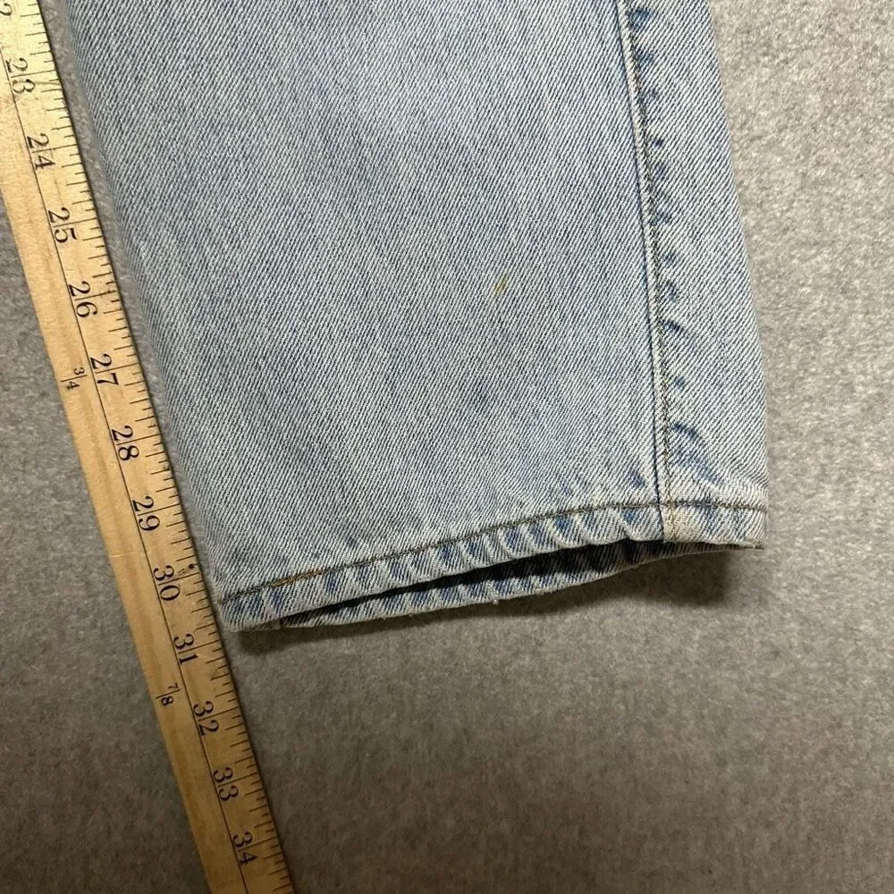 Levi’s 545 Men’s Size 34x32 Loose Fit Tapered Jeans Blue Light Wash Denim